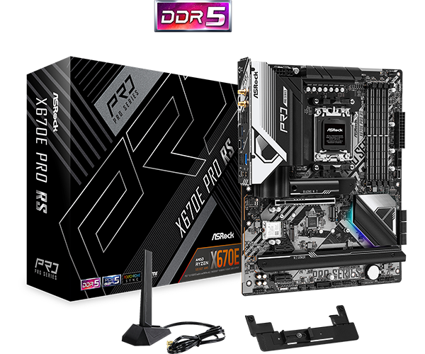 Mainboard Asrock X670E Pro RS (DDR5) Vietrender - Workstation, Hi-end ...