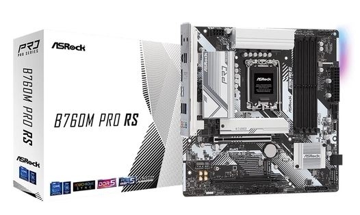 Mainboard ASRock B760M Pro RS (DDR5) Vietrender - Workstation, Hi-end ...