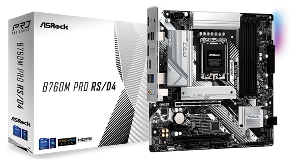 Mainboard Asrock B760M Pro RS/D4 (DDR4) Vietrender - Workstation, Hi ...