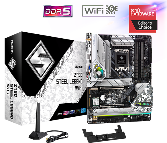 Mainboard ASROCK Z790 STEEL LEGEND WiFi (DDR5) Vietrender - Workstation ...