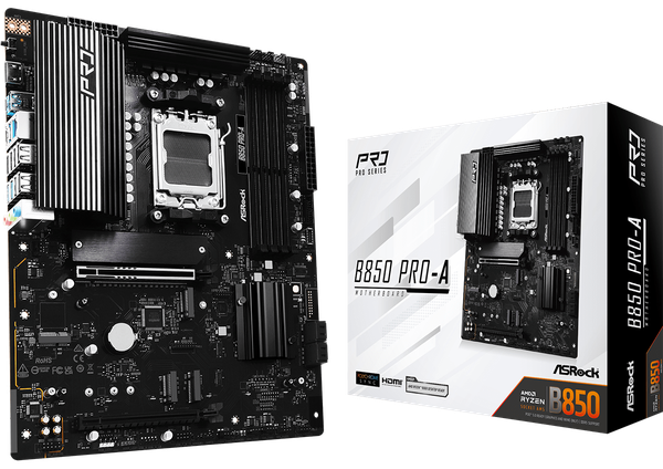 Mainboard Asrock B850 Pro-A (AMD) - (DDR5) Vietrender - Workstation, Hi ...
