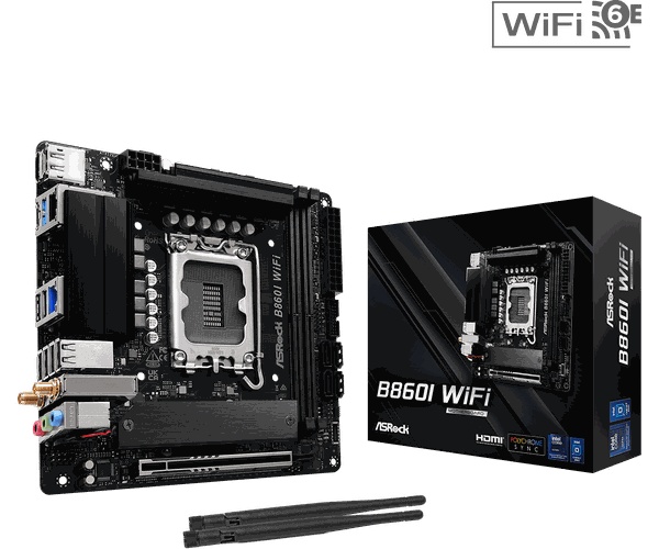 Mainboard Asrock B860I WiFi (DDR5) - Intel Vietrender - Workstation, Hi ...