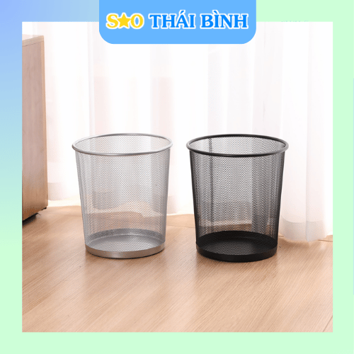 Sọt rác kim loại LƯỚI TRÒN dùng cho văn phòng, khách sạn - Giá Tốt Đồ ...