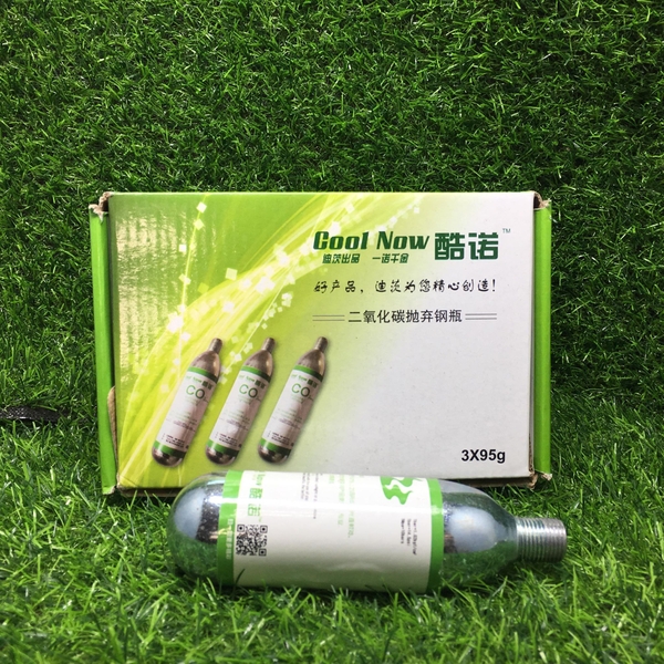 Bình CO2 95g thay thế bộ co2 mini 1