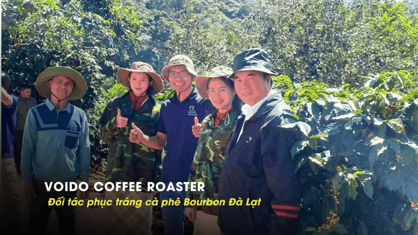 VOIDO COFFEE ROASTER – Đối tác phục tráng cà phê Bourbon Đà Lạt