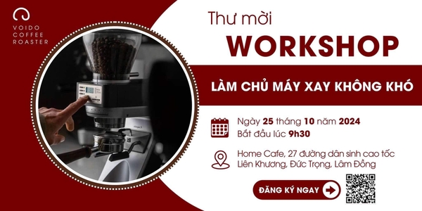 Workshop “Làm chủ máy xay không khó”