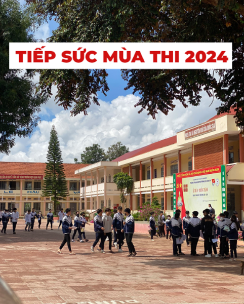 TIẾP SỨC MÙA THI - THPT Chu Văn An, Lâm Đồng 2024