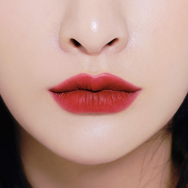 Son 3CE Kem Soft Lip Lacquer Màu Perk Up - Đỏ hồng trầm