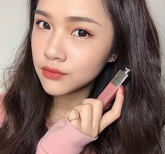Son Dior Addict Lip Tattoo Màu 321 Natural Rose (Fullbox) Damask Mỹ