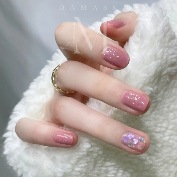 Bộ Sưu Tập Sơn Gel Lạnh DAMASK 'Noir Lauld ' (79 da46 gs46 da91)tặng 1 dũa pha lê