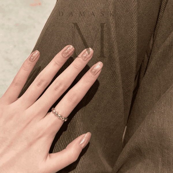 Sơn móng gel lạnh kim tuyến Damask - GS108