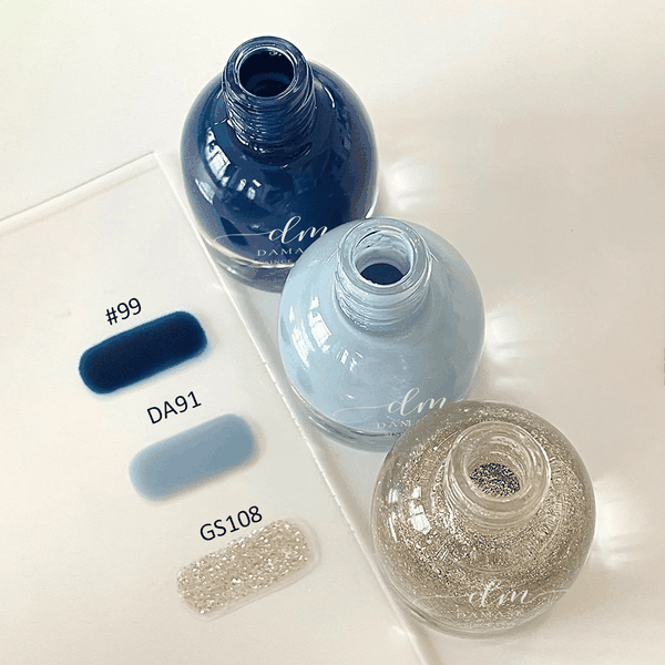BST Sơn Gel Lạnh Thạch DAMASK 'Wild Blue '(DA99 DA91 GS108)