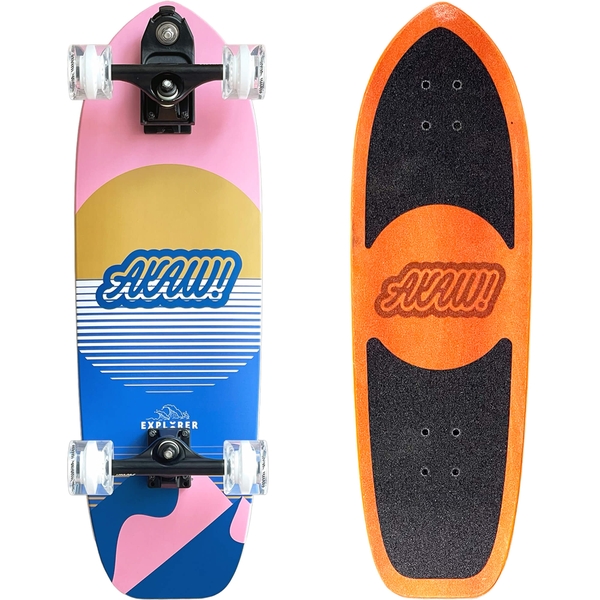 AKAW SUN BEACH WITH WATERBONE ADAPTER SURFSKATE COMPLETE 9.5X30