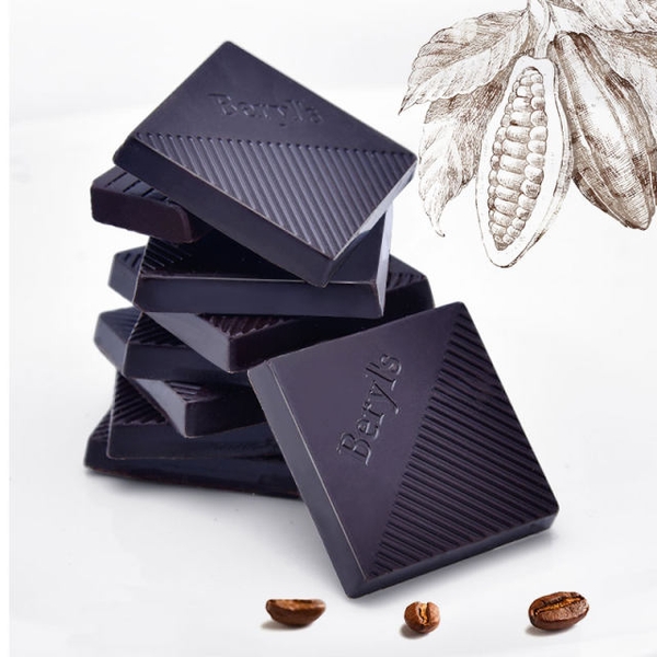 Dark Chocolate Beryl's with Sea Salt 216gr (Vị Muối biển) Can.D