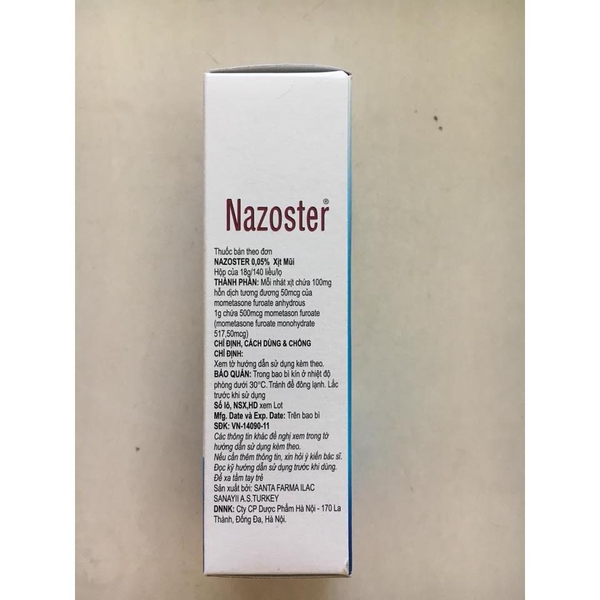 Nazoster/tai-mũi-họng/thuốc tân dược/nhathuocyentrang