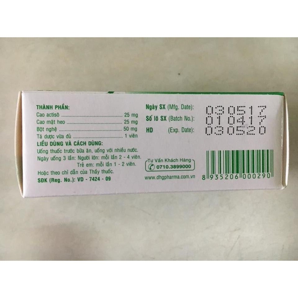 Choliver/Mát gan/sản phẩm thảo dược-vitamin/nhathuocyentrang.com