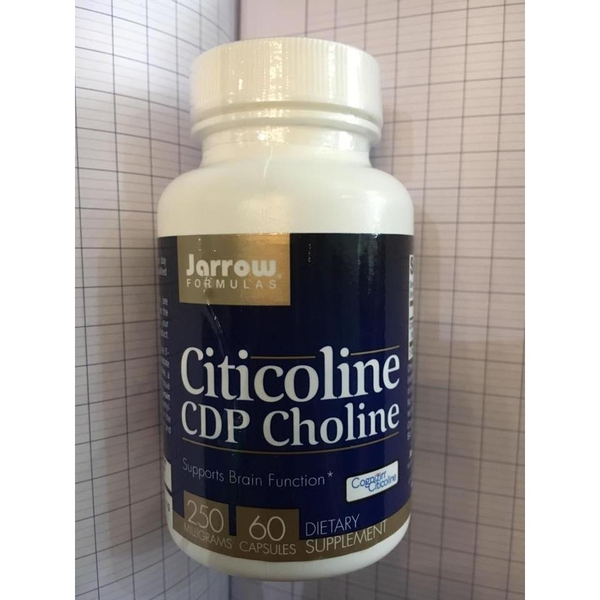 Citicolin CDP Choline Jarrow/Tuần hoàn nãoan thầngây ngủ/sản phẩm