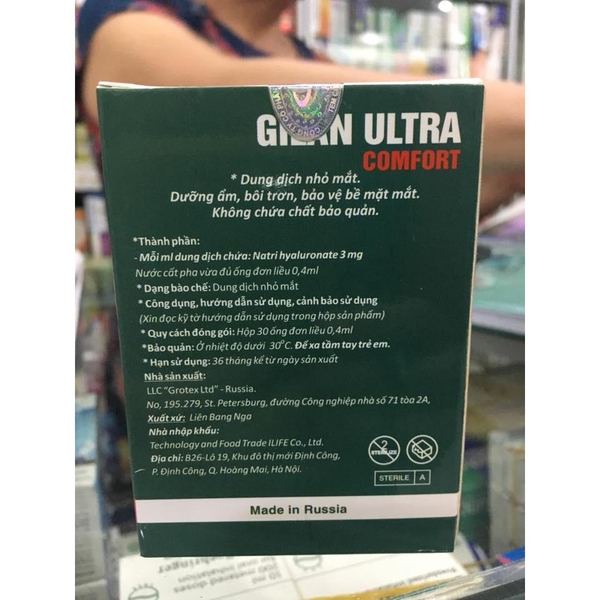 Gilan Ultra/Mắt / Thuốc tân dược/nhathuocyentrang.com