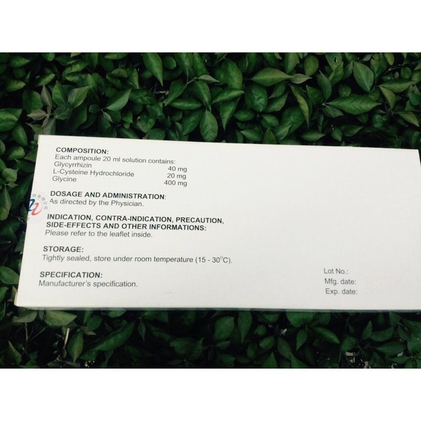 COMPOUND GLYCYRRHIZIN INJECTION (CGI)/ganmậtthận/thuốc tân dược