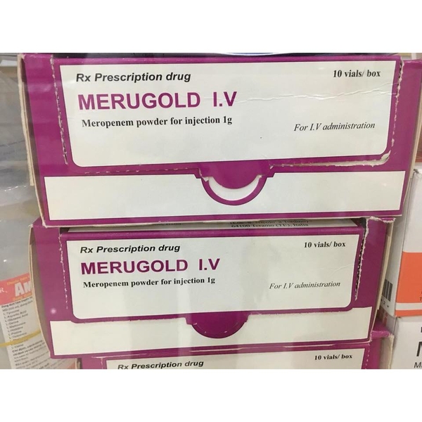 Merugold 1g/kháng sinh-chống nấm/thuốc tân dược/nhathuocyentrang.com