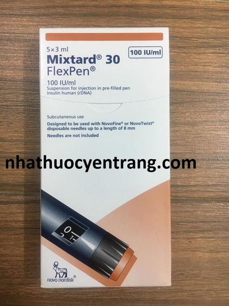 mixtard-30-flexpen-100iu