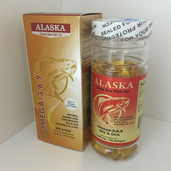 Dầu cá omega 3-6-9 alaska