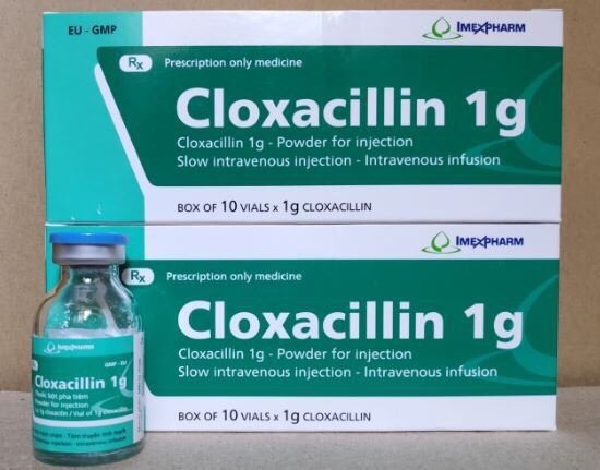 cloxacillin-1g