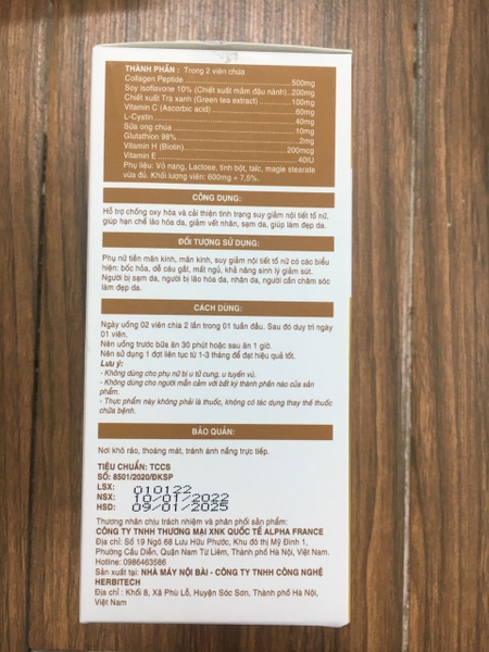 Collagen C++ | nhathuocyentrang