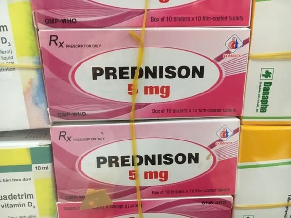 Prednison 5mg | nhathuocyentrang