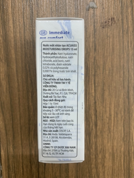 Acuaiss 15ml | nhathuocyentrang