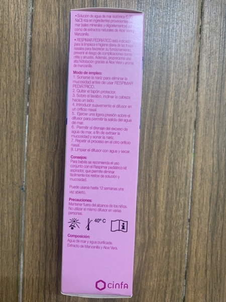 Respimar hồng 120ml | nhathuocyentrang
