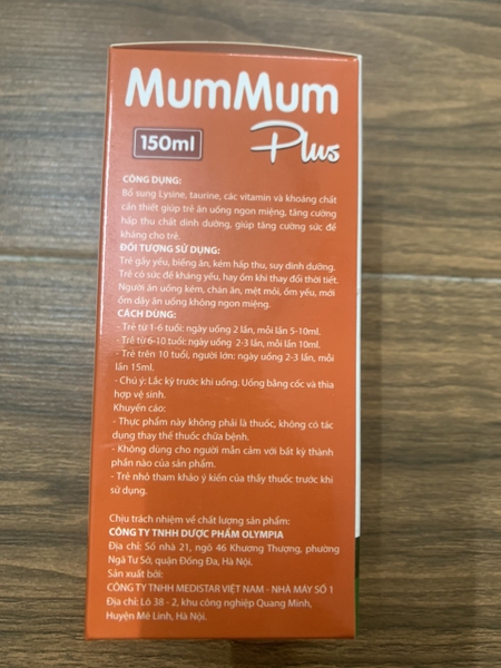 Mum Mum Plus | nhathuocyentrang