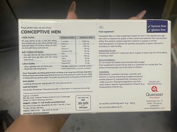 CONCEPTIVE MEN | nhathuocyentrang