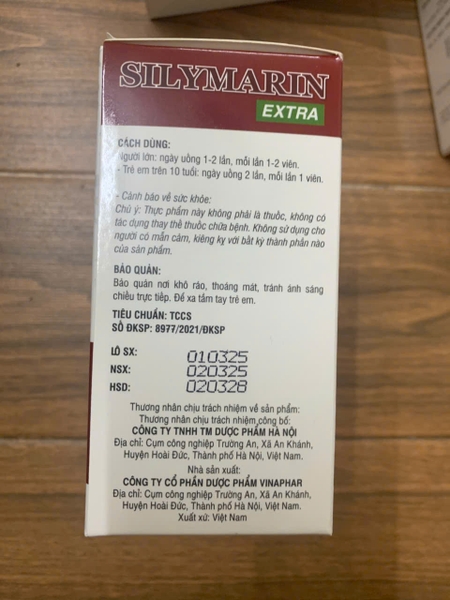 Silymarin | nhathuocyentrang