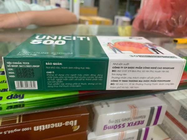 Uniciti 500 | nhathuocyentrang