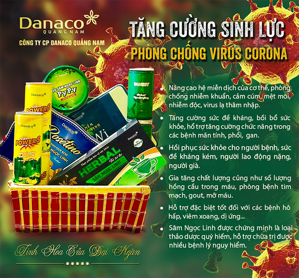 HÃY CÙNG SÂM NGOC LINH & DANACO PHÒNG CHỐNG CORONA