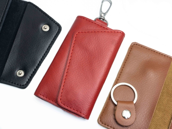 Bao da móc khóa Key Zippo HAVIAS - Leather Key Case Wallets Unisex