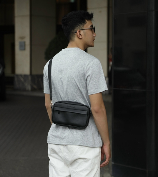 Túi da bò đeo chéo CROS HAVIAS