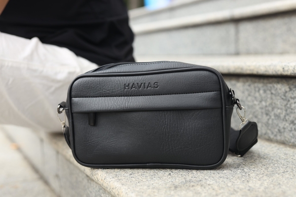 Túi da bò đeo chéo CROS HAVIAS