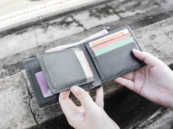 Ví da bò khoá kéo ngang LAZIP HAVIAS - Ví da bò nam size lớn