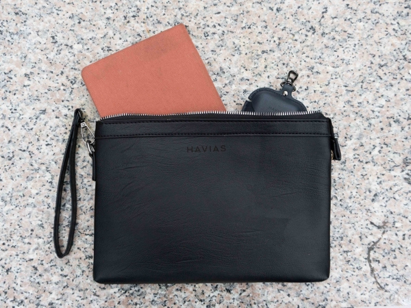 Clutch túi da cầm tay WRAP HAVIAS