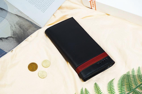 Ví Dài nam nữ The Heyday2 Mini Long Wallet may thủ công màu nâu