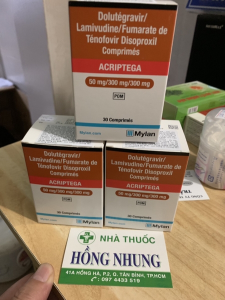 Acriptega Mylan 50mg/300mg/300mg giá rẻ mua ở đâu chuẩn nhất? Nhà Thuốc ...