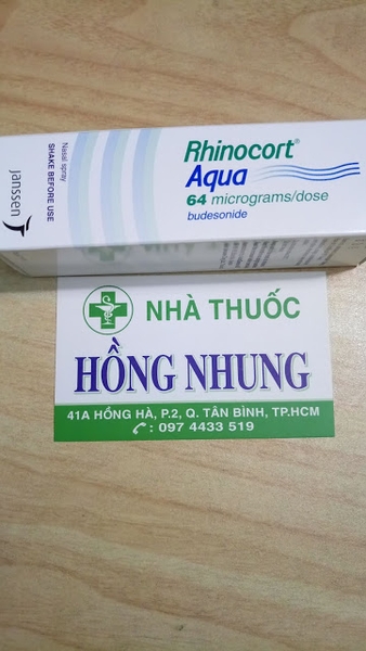 Mua thuốc xịt mũi Rhinocort Aqua 120 liều xịt tốt nhất ở TPHCM (Sài Gòn)
