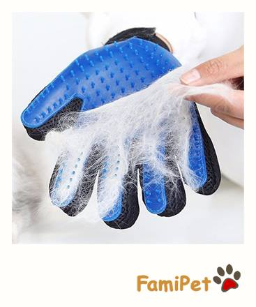 Găng Tay Chải Lông Thú Cưng