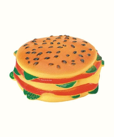 Đồ Chơi Bánh Hamburger Cho Chó Mèo MON AMI TOY VINYL