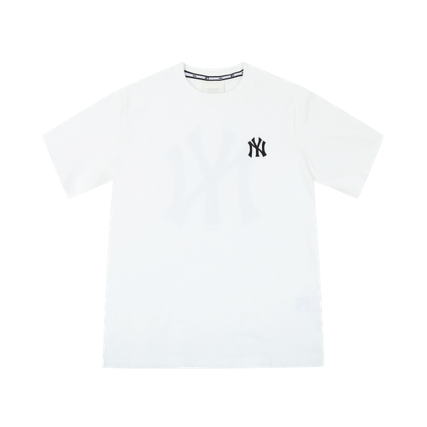 MLB NY big logo white T-shirt - Bibeo Authentic