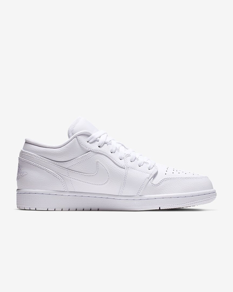 Jordan 1 Low Triple White (553558-112/553560-130) Jordan 1 Low Triple White (553558-112/553560-130)