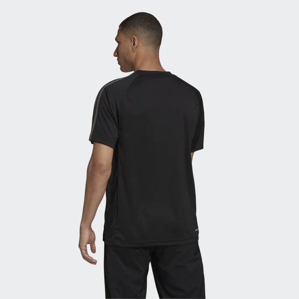 Áo Phông Adidas Chính Hãng - AEROREADY SERENO LOGO TEE - Đen | JapanSport  H28928