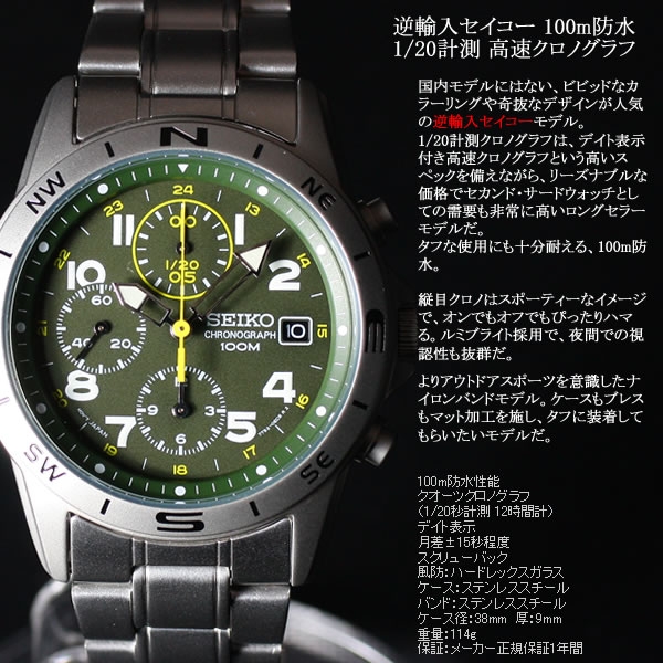 Đồng hồ Seiko Chính hãng - Sport 5 Automatic - Chronogargh SND377P - Nam |  JapanSport